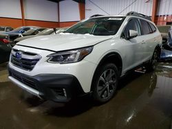 Subaru Outback Limited xt salvage cars for sale: 2022 Subaru Outback Limited XT