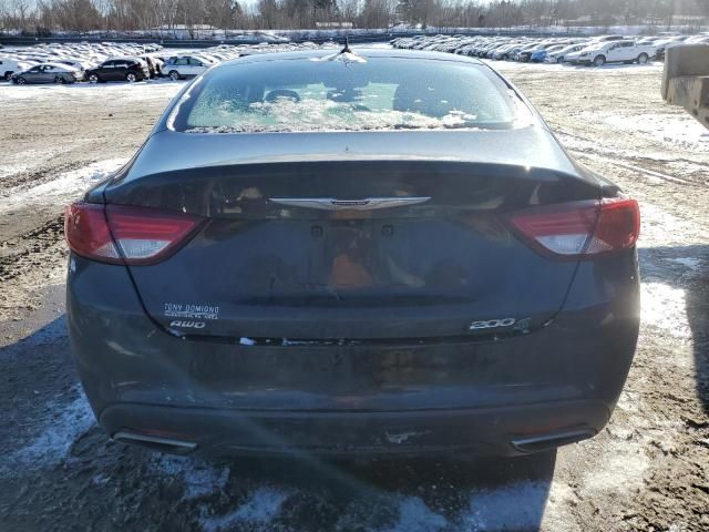 2015 Chrysler 200 S