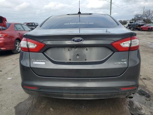 2015 Ford Fusion SE Hybrid