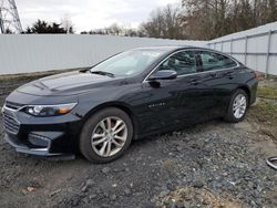 Chevrolet Malibu LT salvage cars for sale: 2018 Chevrolet Malibu LT