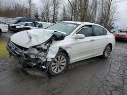 Salvage cars for sale from Copart Portland, OR: 2014 Honda Accord EXL