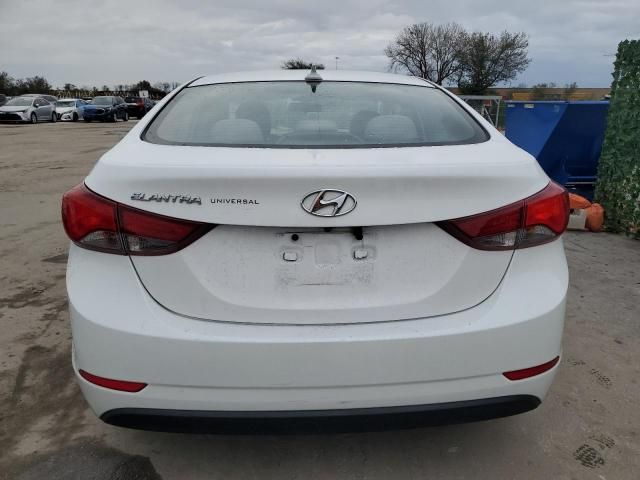 2016 Hyundai Elantra SE