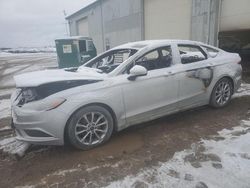 Salvage cars for sale at Davison, MI auction: 2017 Ford Fusion SE