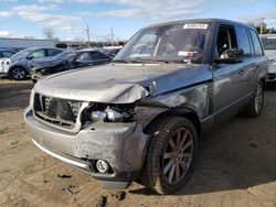 Salvage cars for sale from Copart New Britain, CT: 2011 Land Rover Range Rover HSE Luxury