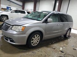 Salvage cars for sale from Copart West Mifflin, PA: 2013 Chrysler Town & Country Touring