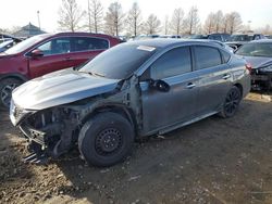 Salvage cars for sale at Bridgeton, MO auction: 2018 Nissan Sentra S