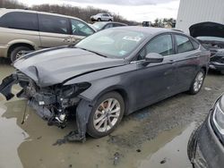 Ford Fusion SE salvage cars for sale: 2020 Ford Fusion SE