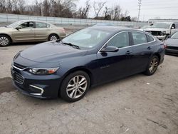 Chevrolet Malibu salvage cars for sale: 2016 Chevrolet Malibu LT