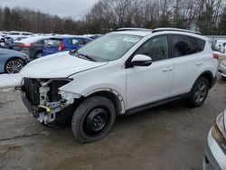 Toyota Rav4 salvage cars for sale: 2015 Toyota Rav4 XLE