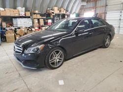 Salvage cars for sale from Copart Wichita, KS: 2014 Mercedes-Benz E 350 4matic