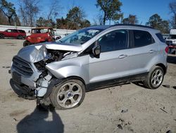 Carros salvage a la venta en subasta: 2021 Ford Ecosport SE