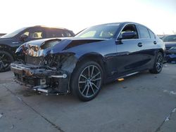 Salvage cars for sale from Copart Grand Prairie, TX: 2020 BMW 330I