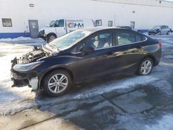 Salvage cars for sale from Copart Farr West, UT: 2017 Chevrolet Cruze LT