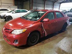 Salvage cars for sale from Copart Greenwell Springs, LA: 2013 Toyota Corolla Base