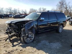 Salvage cars for sale from Copart Baltimore, MD: 2017 Lincoln Navigator L Reserve