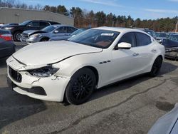 Salvage cars for sale from Copart Exeter, RI: 2017 Maserati Ghibli S