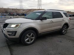 Salvage SUVs for sale at auction: 2016 Ford Explorer XLT