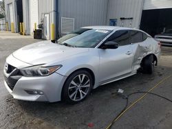 Salvage cars for sale from Copart Savannah, GA: 2016 Nissan Maxima 3.5S