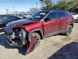 Salvage cars for sale from Copart Lexington, KY: 2022 Jeep Compass Limited