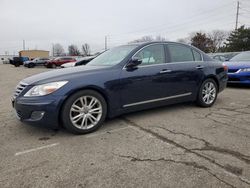 Hyundai salvage cars for sale: 2009 Hyundai Genesis 4.6L