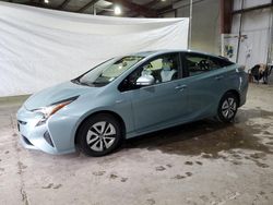 Salvage cars for sale at North Billerica, MA auction: 2018 Toyota Prius
