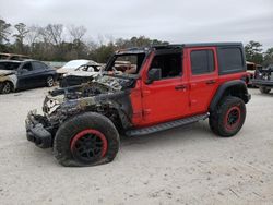 Vehiculos salvage en venta de Copart Houston, TX: 2021 Jeep Wrangler Unlimited Rubicon