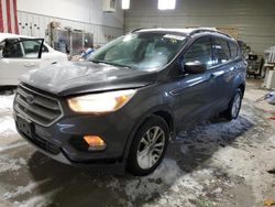 Ford Escape SE salvage cars for sale: 2018 Ford Escape SE