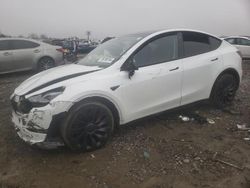 Salvage cars for sale at Earlington, KY auction: 2022 Tesla Model Y