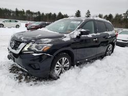 Salvage cars for sale at Windham, ME auction: 2019 Nissan Pathfinder S