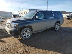 Salvage cars for sale from Copart Bismarck, ND: 2017 Chevrolet Suburban K1500 LT