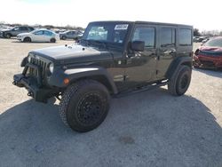 Jeep Wrangler salvage cars for sale: 2015 Jeep Wrangler Unlimited Sport