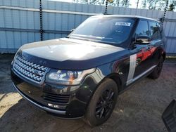 Land Rover Vehiculos salvage en venta: 2016 Land Rover Range Rover HSE