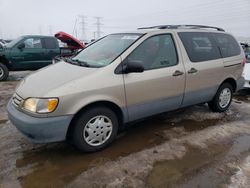 Toyota Sienna LE salvage cars for sale: 2001 Toyota Sienna LE