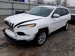 Salvage cars for sale from Copart Walton, KY: 2016 Jeep Cherokee Latitude