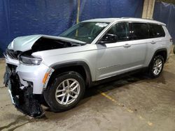 Salvage cars for sale at Woodhaven, MI auction: 2023 Jeep Grand Cherokee L Laredo