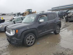 Salvage cars for sale at Earlington, KY auction: 2016 Jeep Renegade Limited