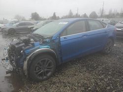 Salvage cars for sale at Portland, OR auction: 2018 Ford Fusion SE