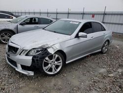 Mercedes-Benz salvage cars for sale: 2013 Mercedes-Benz E 350 4matic