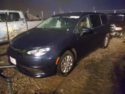 Salvage cars for sale from Copart Cicero, IN: 2020 Chrysler Voyager L