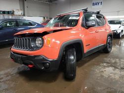 Salvage cars for sale from Copart Elgin, IL: 2015 Jeep Renegade Trailhawk