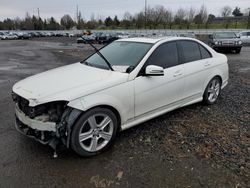 Mercedes-Benz salvage cars for sale: 2010 Mercedes-Benz C300