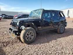 Vehiculos salvage en venta de Copart Phoenix, AZ: 2013 Jeep Wrangler Unlimited Rubicon