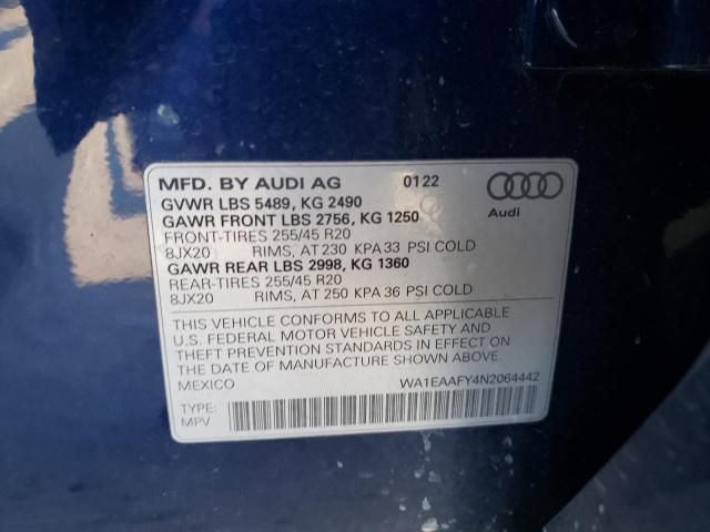 2022 Audi Q5 Premium Plus 45