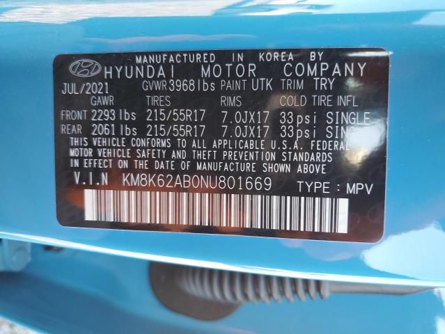 2022 Hyundai Kona SEL