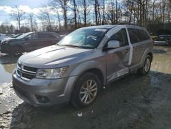 Salvage cars for sale at Waldorf, MD auction: 2015 Dodge Journey SXT