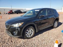 Mazda CX-5 salvage cars for sale: 2015 Mazda CX-5 Touring