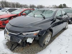 Chevrolet Malibu LS salvage cars for sale: 2018 Chevrolet Malibu LS