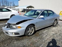 Salvage cars for sale at Spartanburg, SC auction: 2002 Mitsubishi Galant ES