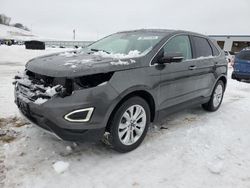 Salvage cars for sale from Copart Mcfarland, WI: 2017 Ford Edge Titanium