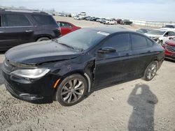 Salvage cars for sale at Earlington, KY auction: 2015 Chrysler 200 S